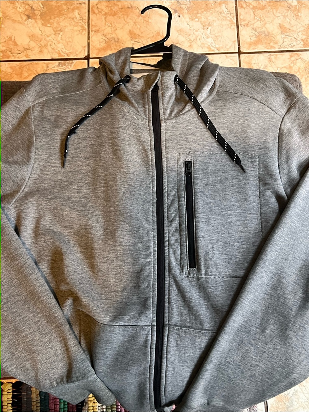 Gap GapFit Performance Gray Zip Jacket and Pants Size Small